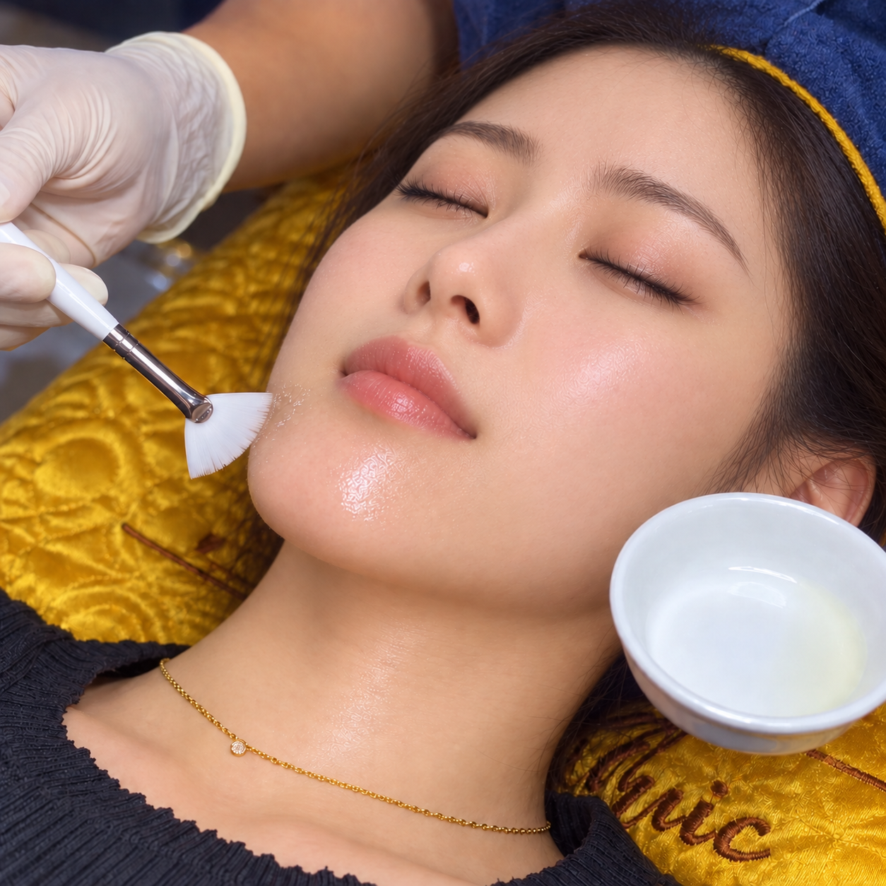 Peel bạc sừng bong nhẹ
