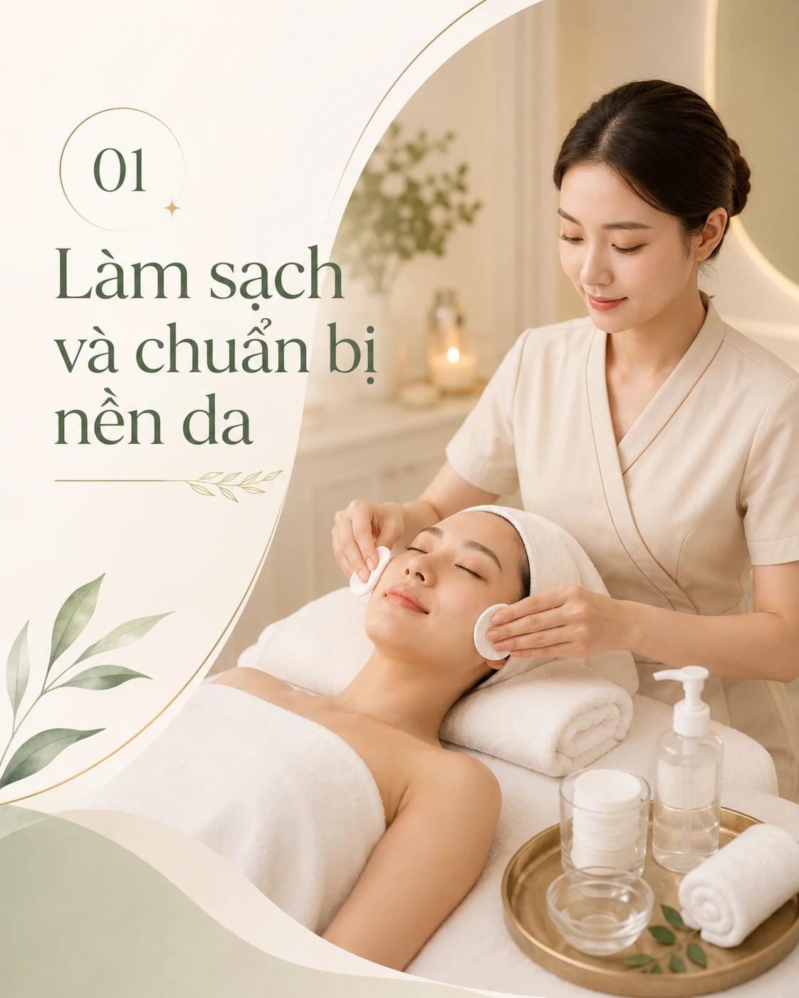 Hình ảnh nền da sau giai đoạn phục hồi tại Văn Ngọc Spa