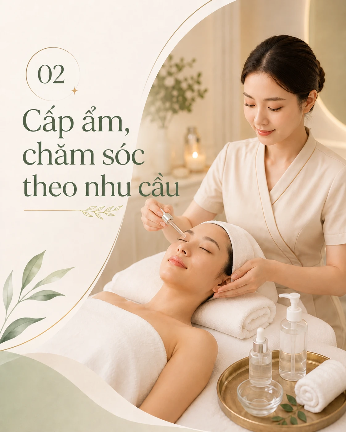 Hình ảnh làn da được theo dõi trong quá trình chăm sóc tại Văn Ngọc Spa
